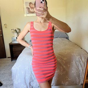 H&M Striped Bodycon Dress | Small